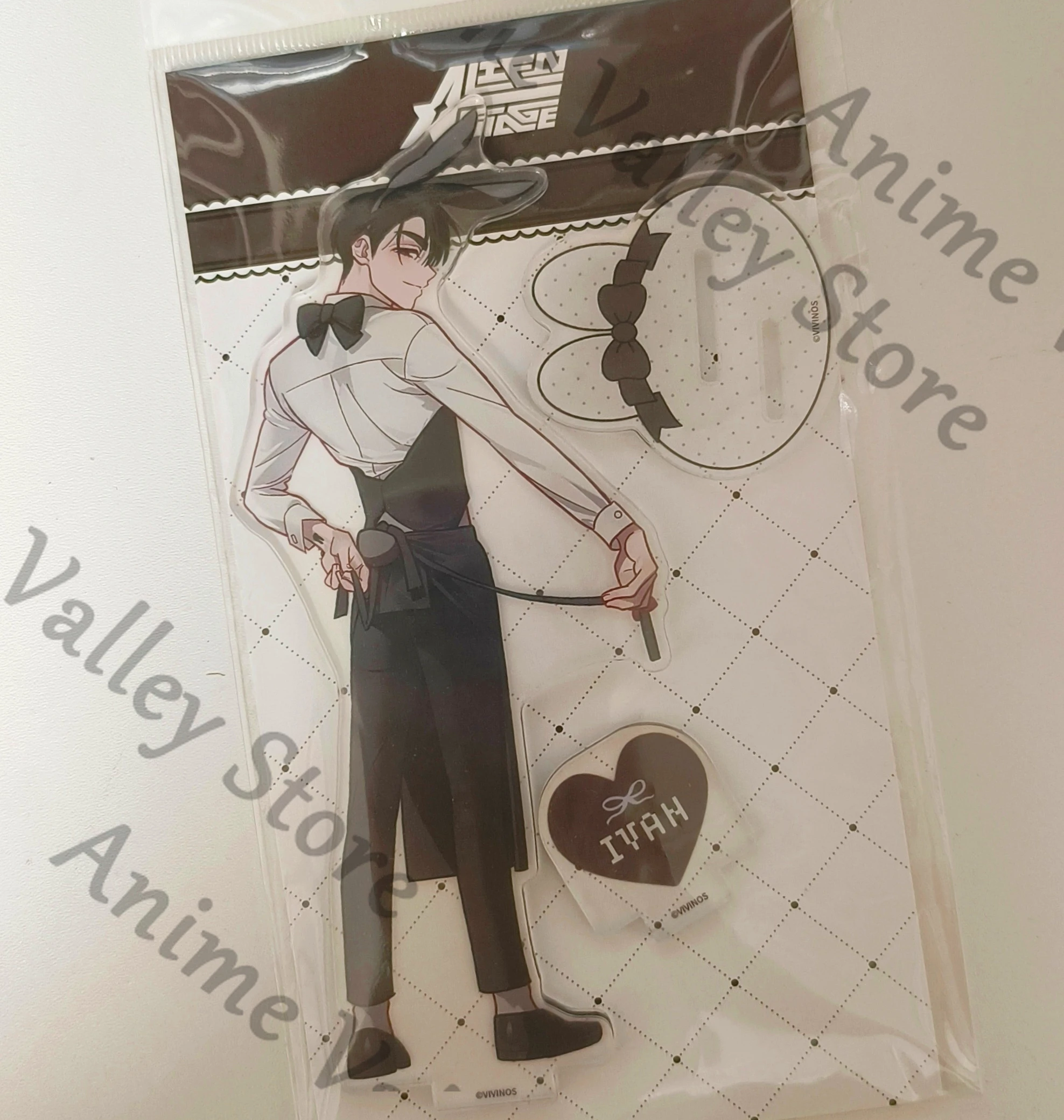 حقيقية الغريبة المرحلة القهوة إيفان لوكا Till MiZi Hyuna Sua أنيمي تأثيري الاكريليك الشكل حامل الكرتون الدائمة علامة هدية عيد الميلاد #1