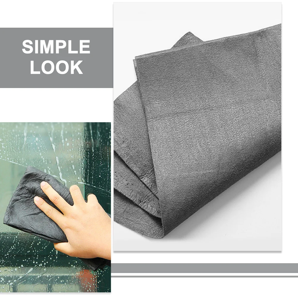 

2Pcs Car Drying Towel Absorbent Cleaning Cloth for Vehicle Detailing Portable Lightweight Easy Use Car Towels Towels for Cars