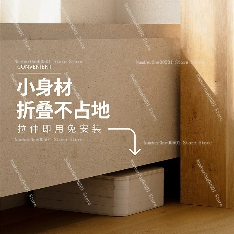 Shoe changing stool Organ retractable folding deformation hospitality area bench end of bed multi-functional light luxury door
