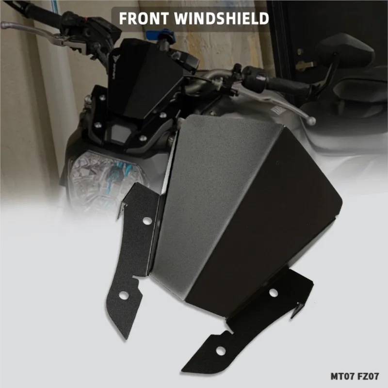 

Front Windshield Motorcycle Accessories For YAMAHA MT 07 MT07 MT-07 FZ-07 2013 2014 2015 2016 2017 Wind Deflector Windscreen