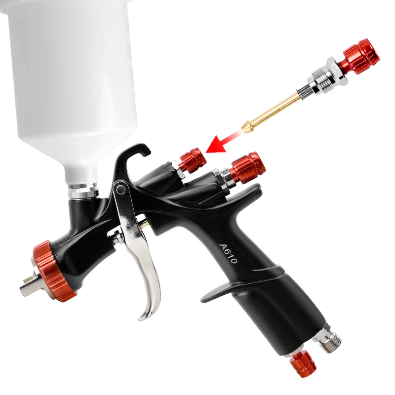 

AEROPRO A610 Spray Width Control Repair Kits Replacement Spray Gun Parts Pattern Adjusting Knob Assembly