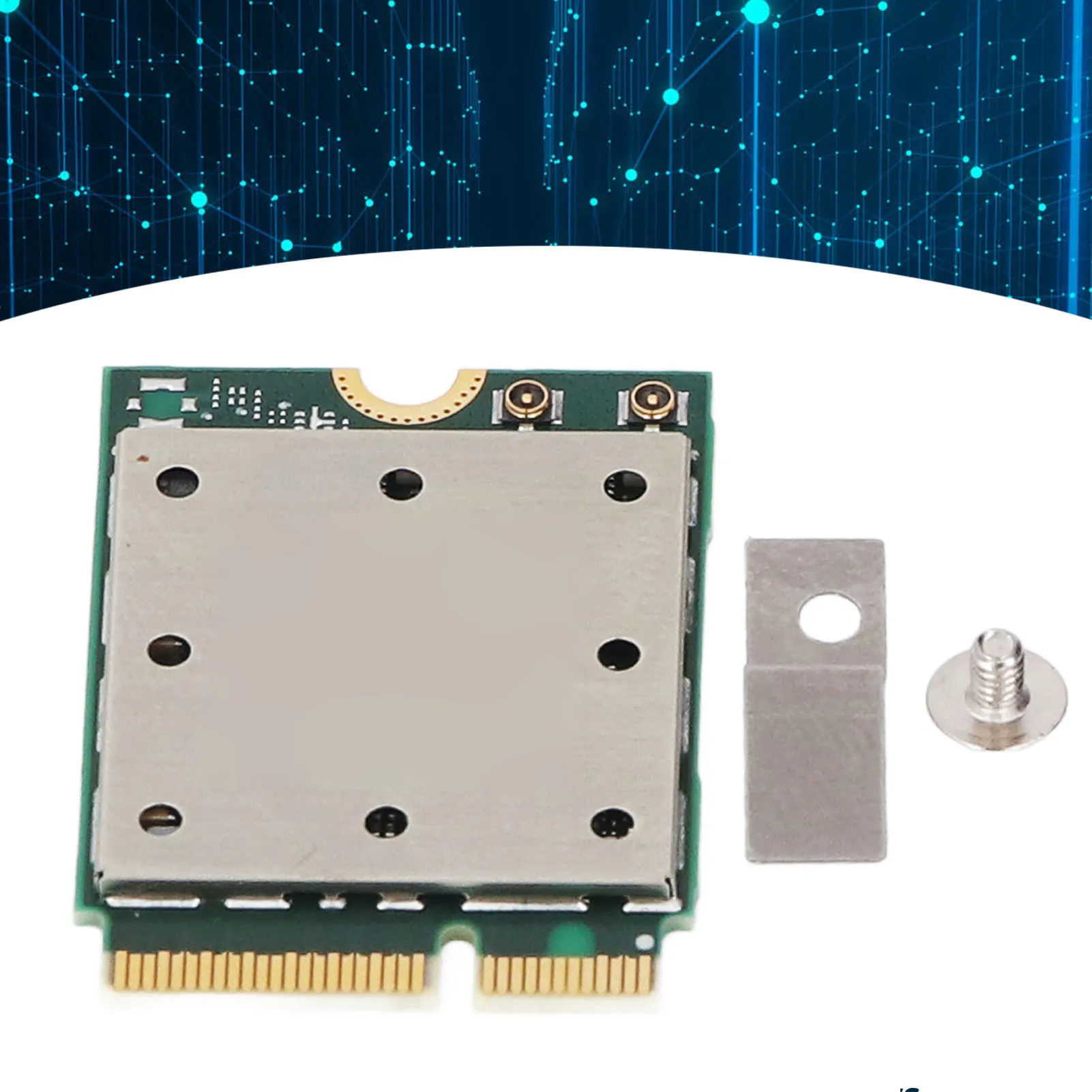

QCNCM865 Wireless Card 5.8Gbps 2.4G 5G 6Ghz Triple Band M.2 Bluetooth 5.3 Wireless 7 Network Adapter Card Module for Win 11