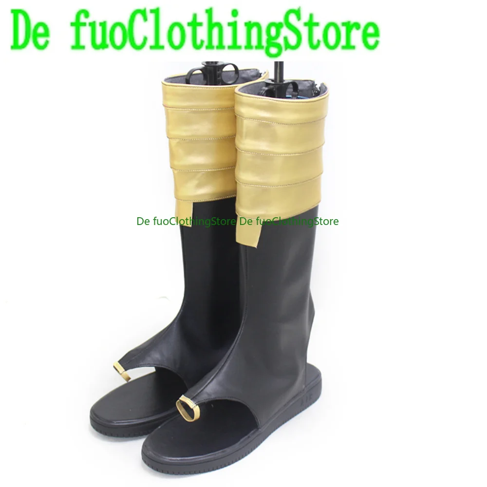 

DefuoClothing Store Genshin Impact Cyno Cosplay Shoes Boots GameAnime Game Role-playing Halloween Party Props Shoes