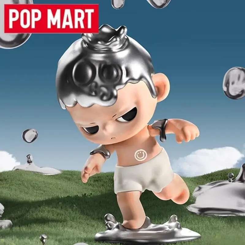 POP MART Kubo City of Sunset Series Blind Box Trendy Desktop Handgemaakte Ornamenten Model Poppen Verrassing Gilrs Collectie Speelgoed Cadeau