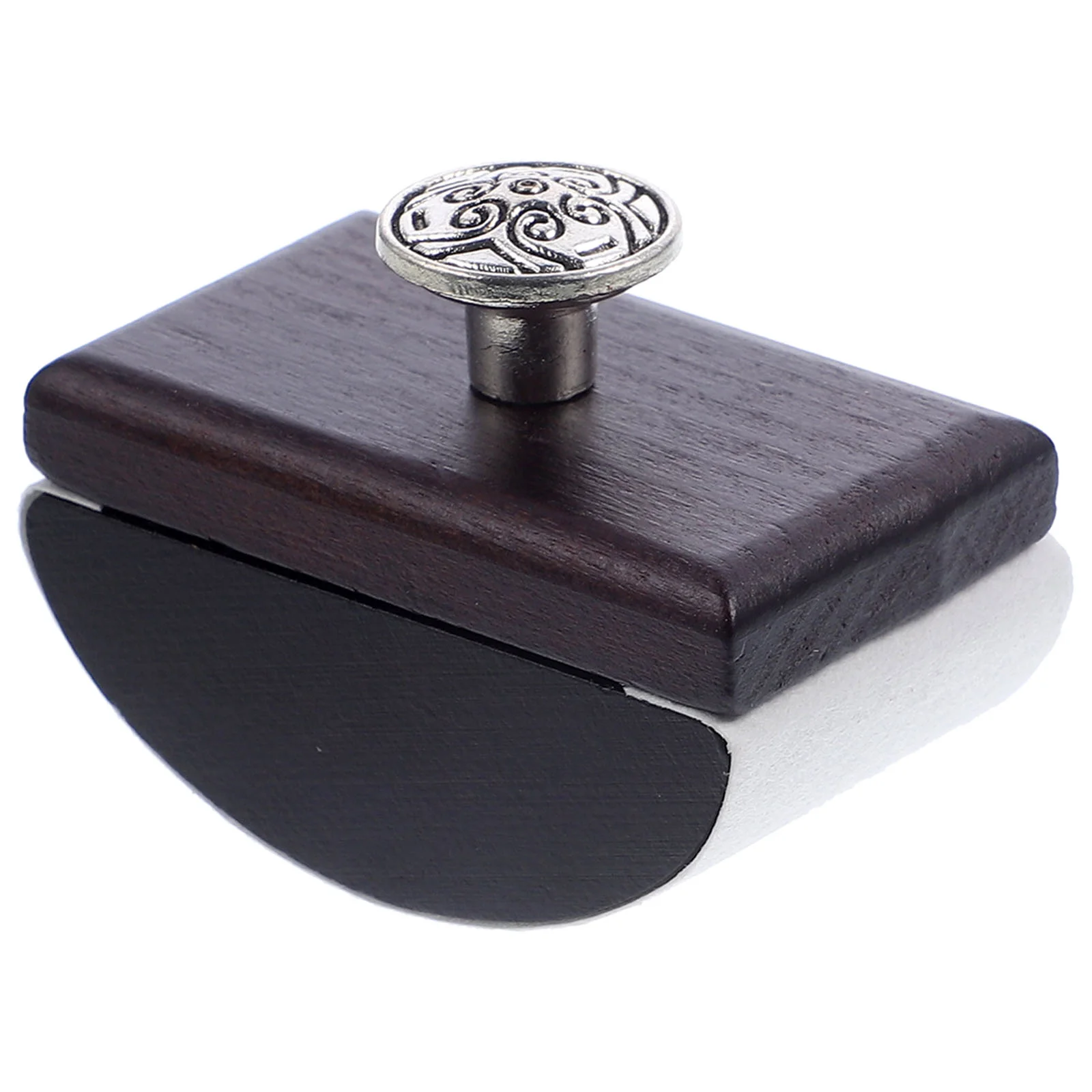 Rocker Ink Absorber Blotting Tool for Fountain Pen Wooden Blotter Quick-drying Tools Office Aluminum Alloy Desk Student