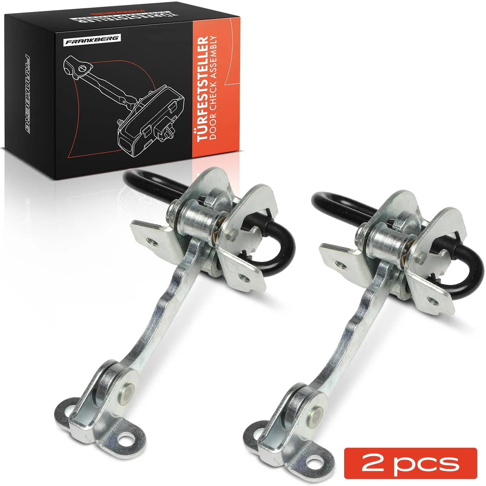 Frankberg 2x Deurplaten Deur Stop Band Deurstopper Voor Fiat Punto Box/Hatchback 188 46836440 51754187