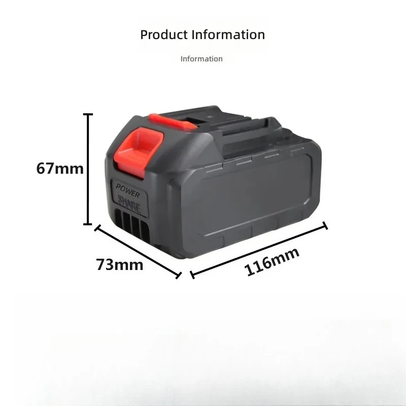 21V 5000mAh Battery for Makita Cordless Water Gun Lawn Mower Angle Grinder Power Tools