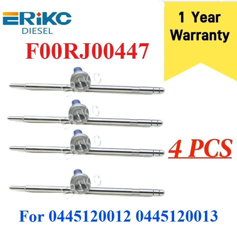 

ERIKC F00RJ00447 Клапан Common Rail F00R J00 447 Часть форсунки дизельного топлива F 00R J00 447 для 0445120012 0445120013