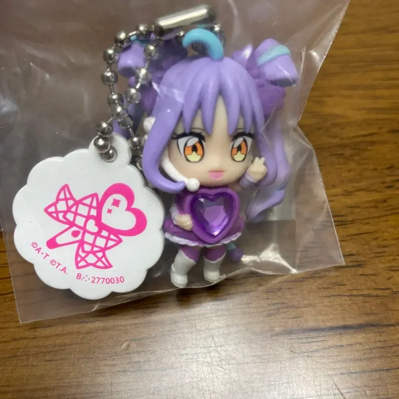 BANDAI Pretty Cure Transformation Prop 2 adorno 7 Uds modelo de figuras de acción juguete coleccionable regalos juguetes estatuilla de escritorio