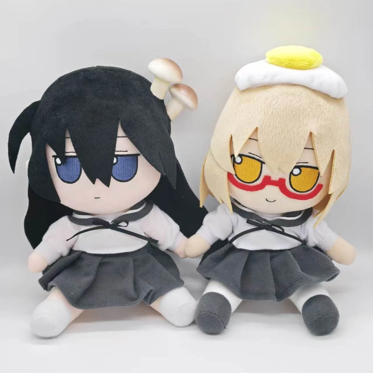 20cm Shimeji Simulation Plush Toy Cute Soft Stuffed Fumo Tsukishima Seiki Yamashita Makamakoto Dolls For Kid Christmas Gift