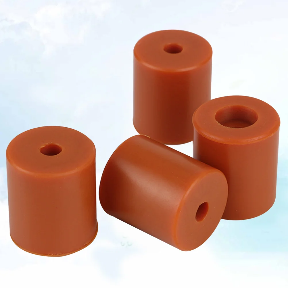 

4 Pcs Hot Bed Leveling Column Non-stick High Temperature Solid Spacer 3d Printer Silicone