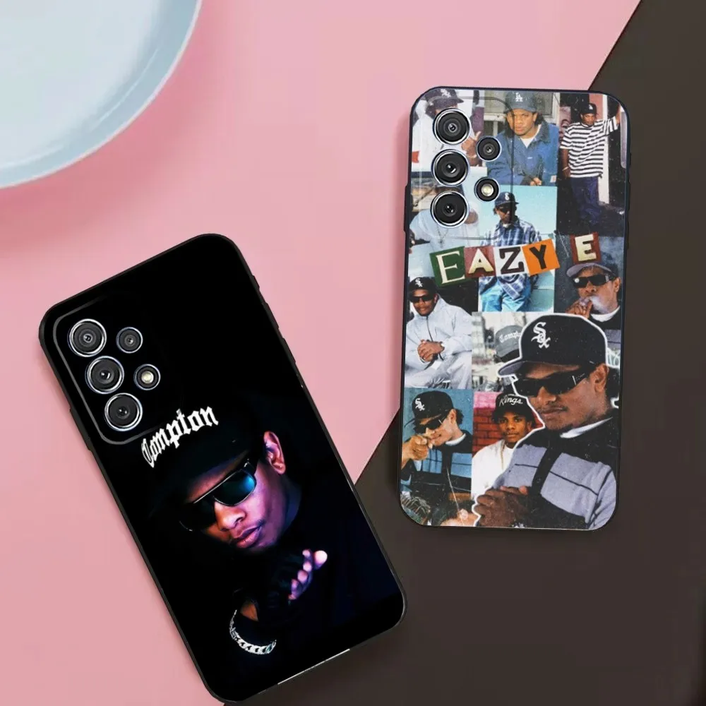 Rapper E-Eazy E Phone Case For Samsung Galaxy A13,A21s,A22,A31,A32,A52,A53,A71,A80,A91 Soft Black Phone Cover