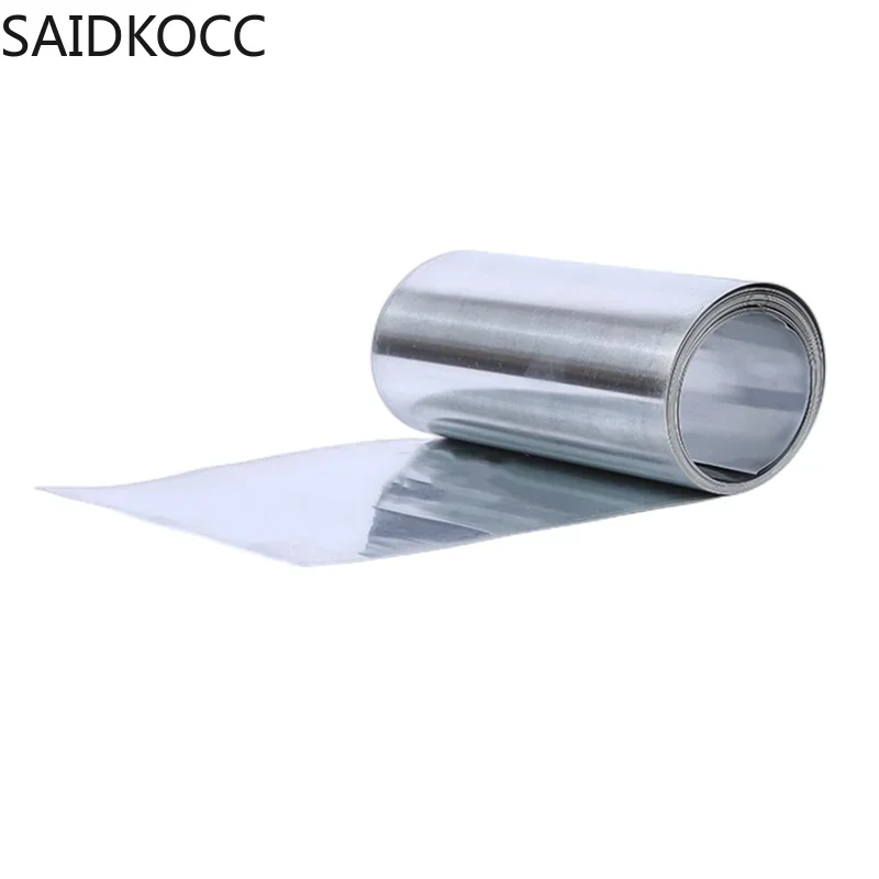 SAIDKOCC Support Customization Zn Zinc Foil Strip Sheet Roll Experimental Laboratory Lab Scientific Research University