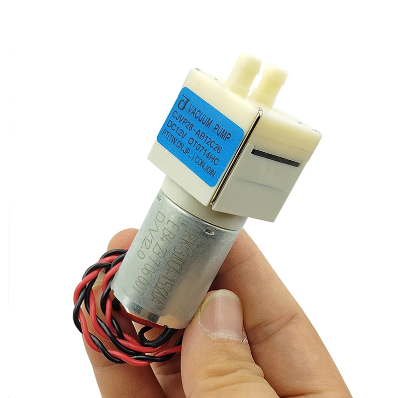 

CJVP28-AB12C26 DC 12V Mini Vacuum Air Pump Negative Pressure Pump Micro 370 Self-priming Suction Water Pump DIY Robot Sweeper