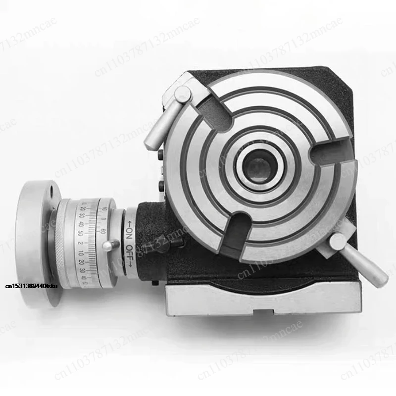 Rotary Table Accuracy In Metalworking Useful Milling Machine HV4 Diameter 110mm Vertical Horizontal Milling Table