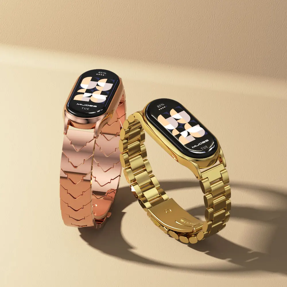 미밴드 10용 V자형 스트랩, 시계줄 액세서리, 메탈 손목 스트랩 (미밴드 10 NFC 글로벌 버전용)