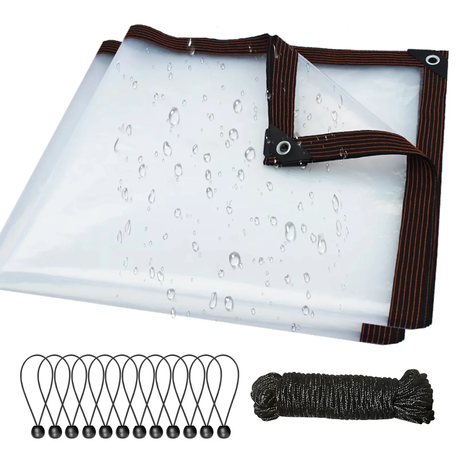 Minimalist Minimalist High Quality Rainproof Shading Cloth Tarpaulin Lightweight Cover Terrace Succulents Insulation Transparent