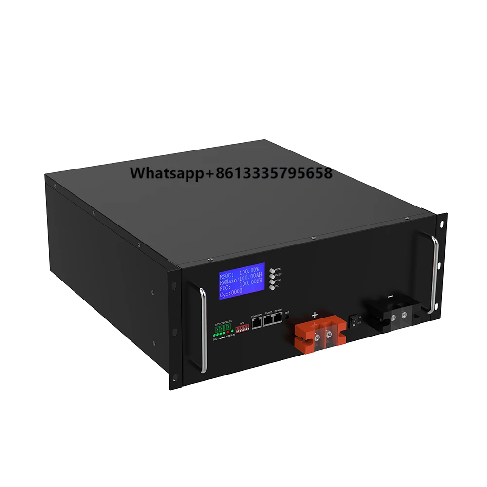 

YABO High Safety 48V 100Ah Battery Pack Battery Management System BMS 48 Volt LiFePO4 Battery