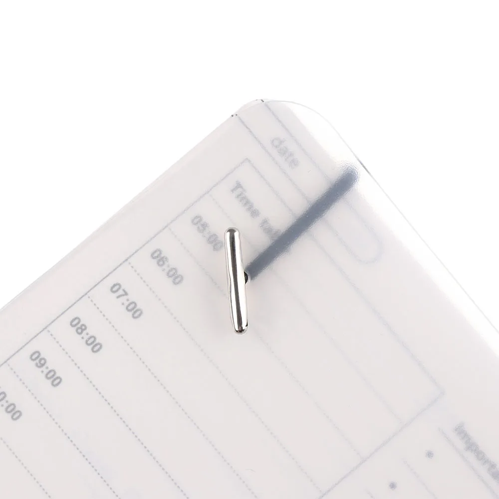 Monatliche Spirale Wochen plan Zeitplan Memo Notebook Schul material