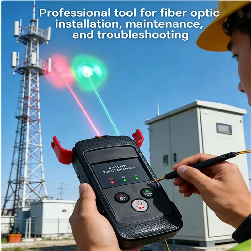 b27b-fiber-optic-green-laser-red-green-dual-light-machine-10mw-vfl-visual-fault-locator-rechargeable-cable-tester