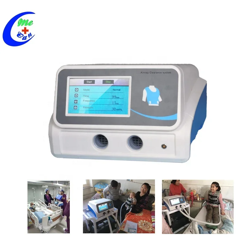 Rompi Fisioterapi Dada Perangkat Penggetar Rompi Sistem Izin Saluran Udara untuk Anak dan Dewasa