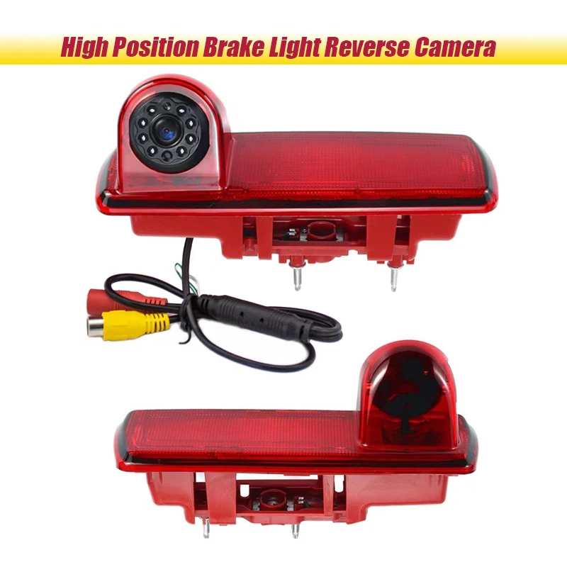 

High Position Brake Lights For Renault Traffic For Opel Vivaro Reverse Camera Waterproof Shockproof 4.3inch Screen Option