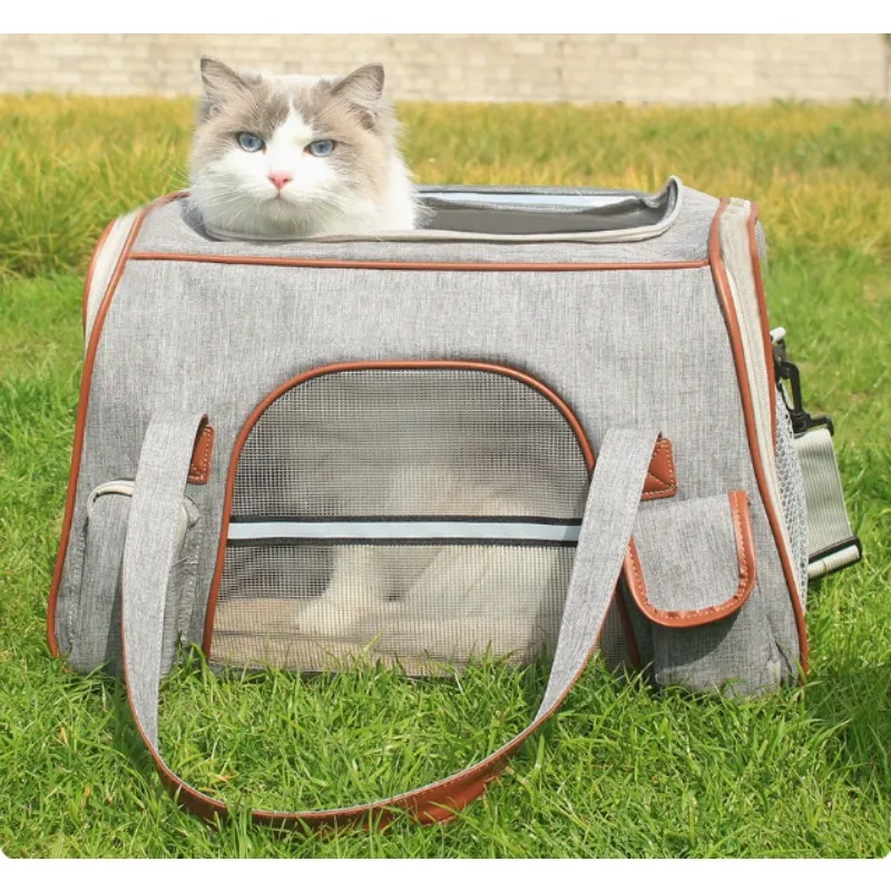

Crossbody Dog Bag Pet Backpack Crossbody Bag Solid Color Multipurpose Shoulder Bag Pet Carrier For Cats Dogs Stuff Dog Carrier