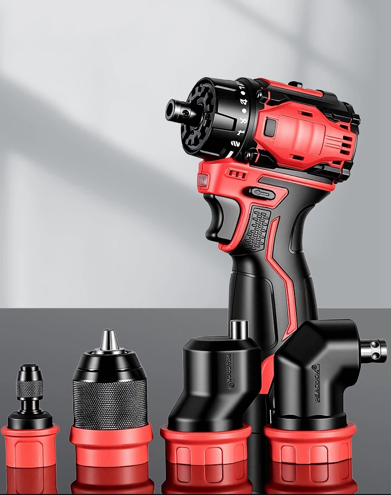 Quick-Release Drill Conversion Chuck For 6.35mm Hex Bits Compatible With Corded And Cordless Electric Drills