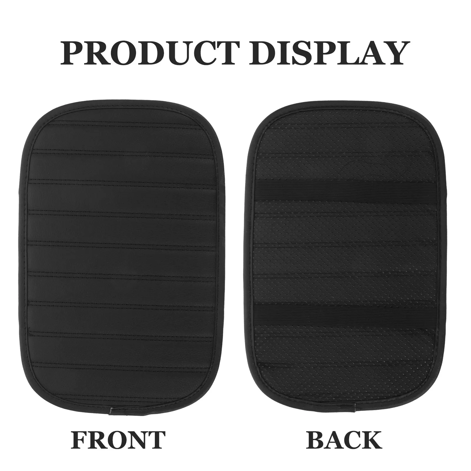 

Pu Car Armrest Cushion Cover Center Console Pad Universal Fit Stylish Durable Protective Padded Seat Rest Console