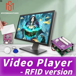 Реквизит для побеговой комнаты Mystery Studio, видеоплеер, версия RFID