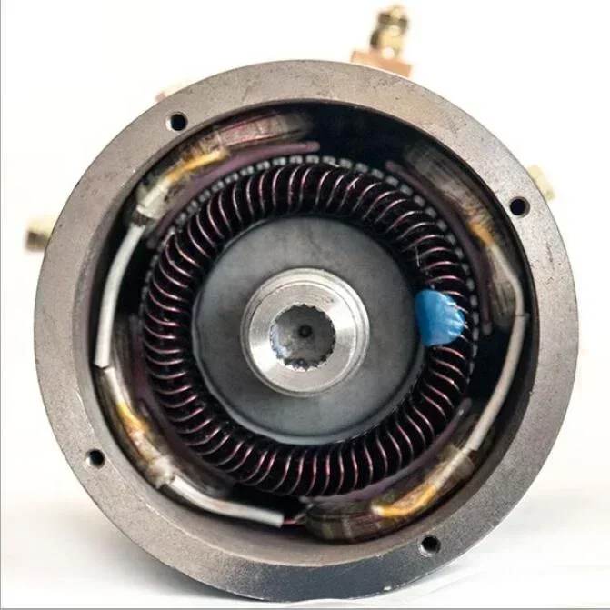 For XQ-3-4T-2 48V 3KW Brushed DC Motor for Golf Car and Work with CURTIS 1268-5403 SepEx Controller on sale