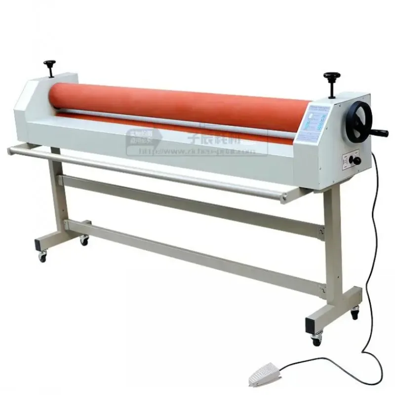 Large Format Electric And Manual Cold Roll Laminating Machine 1.3M