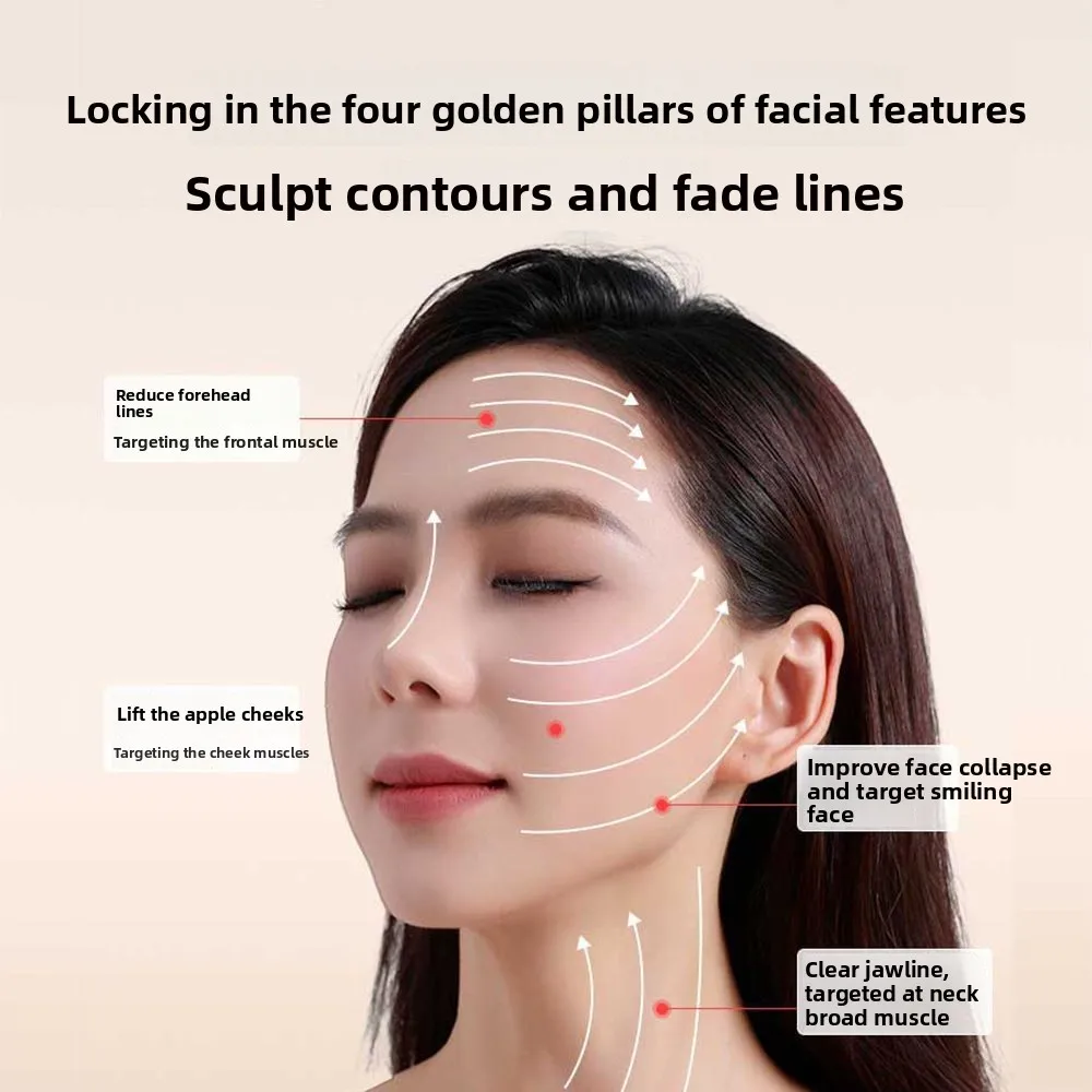 Laser Hair Growth and Health EMS Multifunctional Household Face Lift Firming Muscle Lift Anti-aging Beauty Instrument