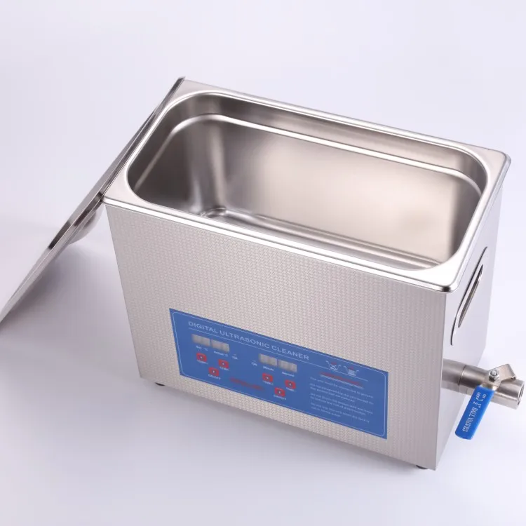 6L 40KHZ  Stainless Steel  Digital 180W Ultrasonic Cleaner  Machine