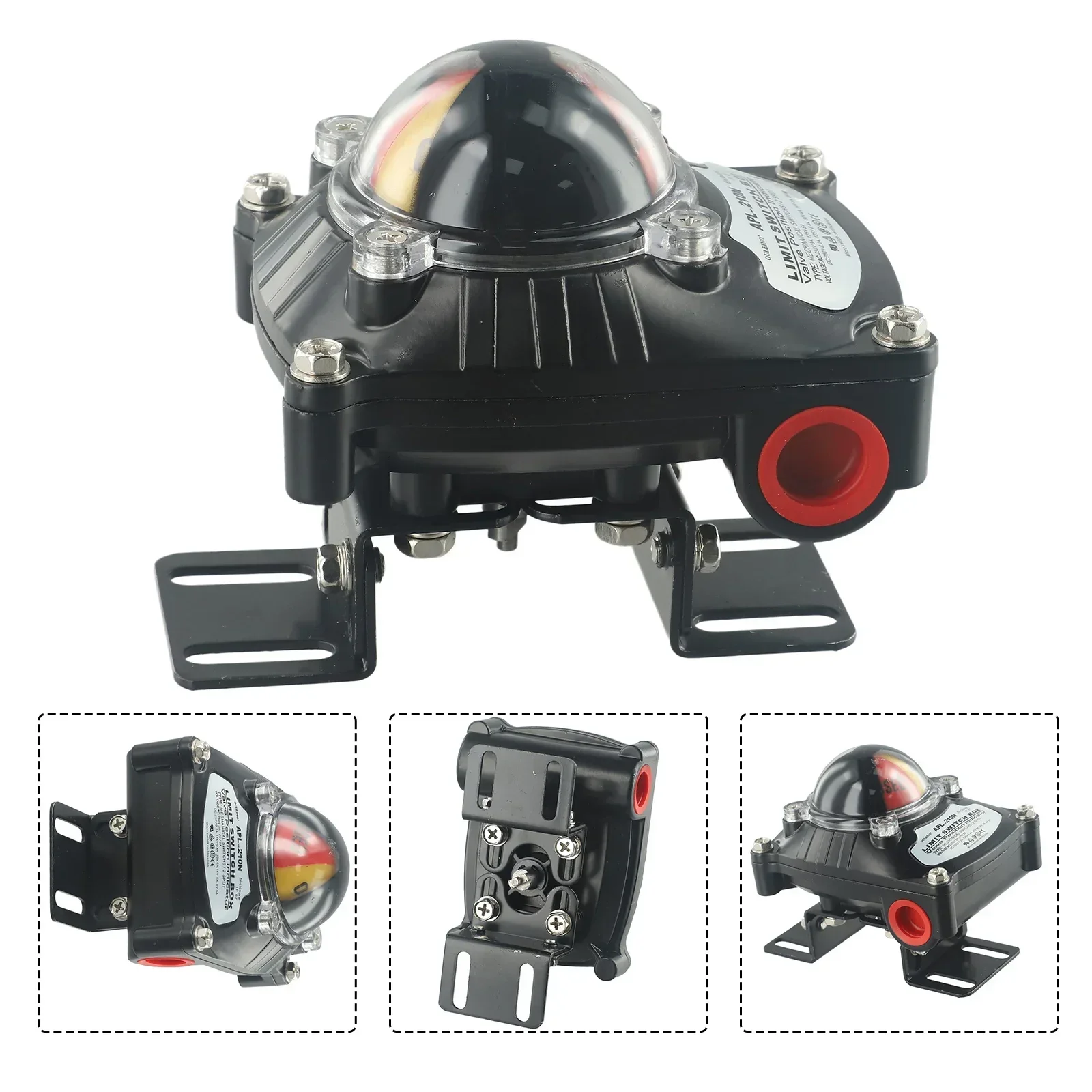 

APL210N 125V5A 2SPDT Mechanical Limit Switch with Easy Installation and Waterproof Protection for Valve Indicator