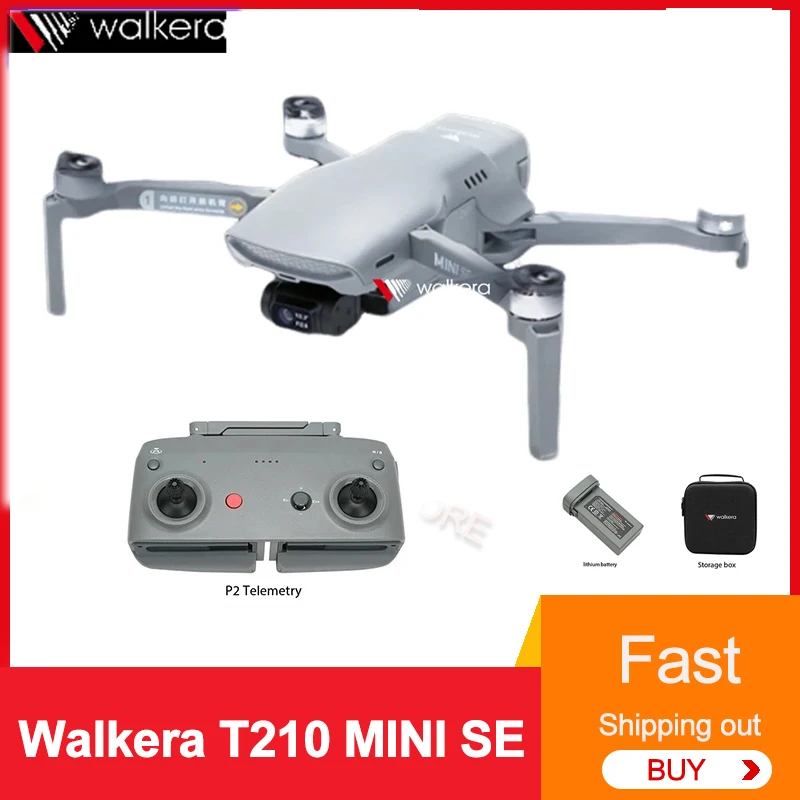 Walkera T210 MINI SE Drone With Voice Control 3-Axis Gimbal 4k 30FPS HD Camera GPS FPV 249g Visual Optical Flow Quadcopter Drone