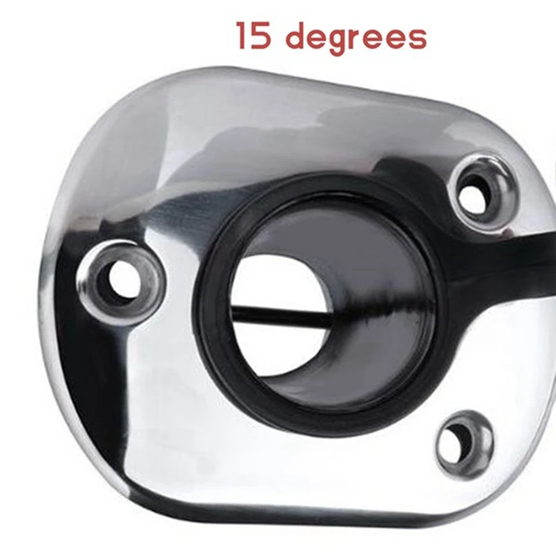 Fishing Rod Holder Stainless Steel Embedded Fishing Rod Holder For Marine Boat Accessories,2PCS