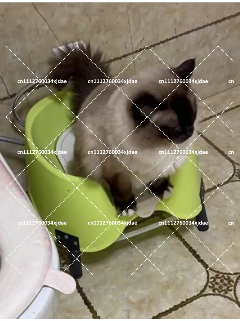 Self-Cleaning Smart Cat Litter Box Automatic Flush Induction Electric Toilet for Pets
