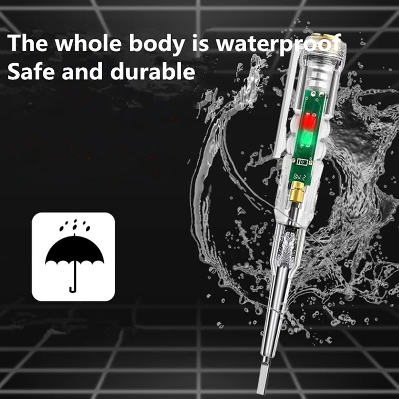 

Intelligent Voltage Tester Pen AC Non-contact Induction Test Pencil Voltmeter Power Detector Electrical Screwdriver Indicator