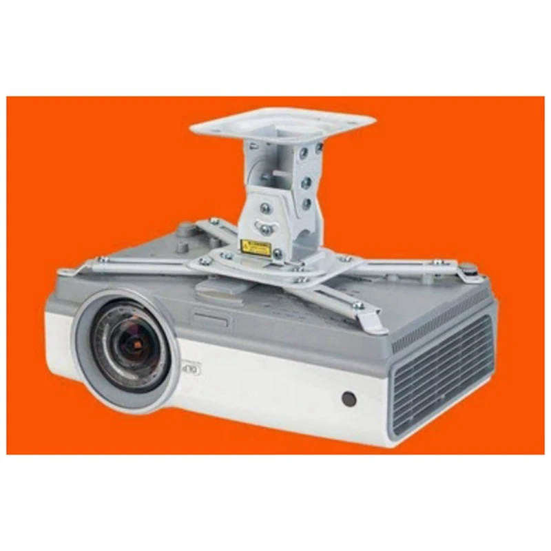 Universal Projector Wall Ceiling Mount Hanger LCD/DLP Video Projection Mount Bracket Swivels & Tilts