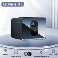 Formovie X5 2450 CVIA 4500 Anis Lumens 4K 3840 x 2160 Laser Projector Home Theater Projectors Portable Smart Triple Projector