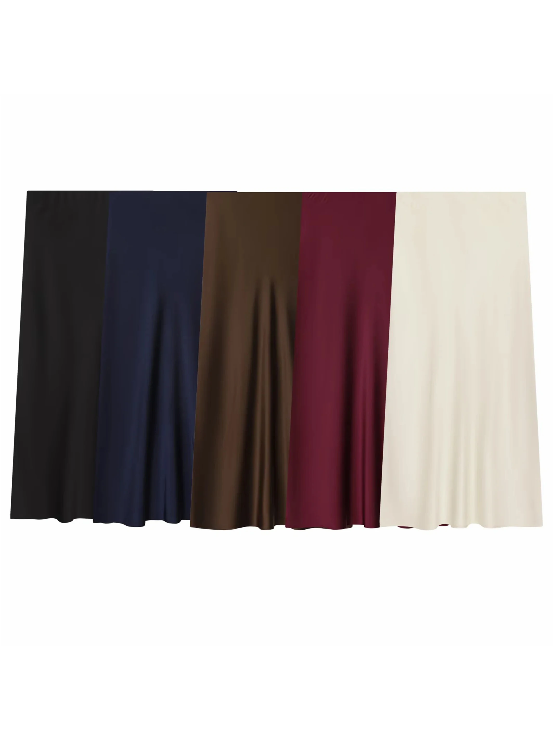 Women Satin Midi Sp…