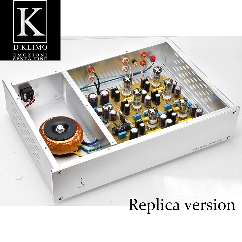 Reference D.Klimo tube phono amplifier mm mc 12at7 reproduction of the original line HIFI high-end audiophile tube amplifier