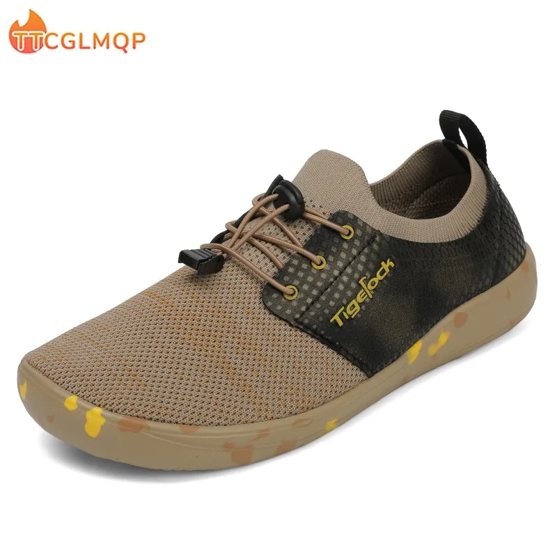 New Unisex Wider Shoes Breathable Mesh Men Barefoot Wide-toed Shoes Brand Flats Soft Zero Drop Sole Wider Toe Sneakes Large Size