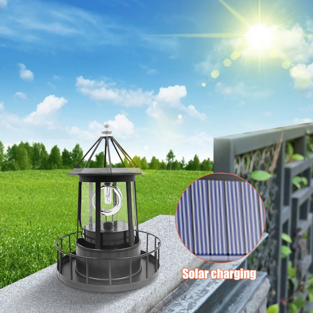 Auto giratório solar sem fio decorativo do diodo emissor de luz do ferro forjado solar para pátios