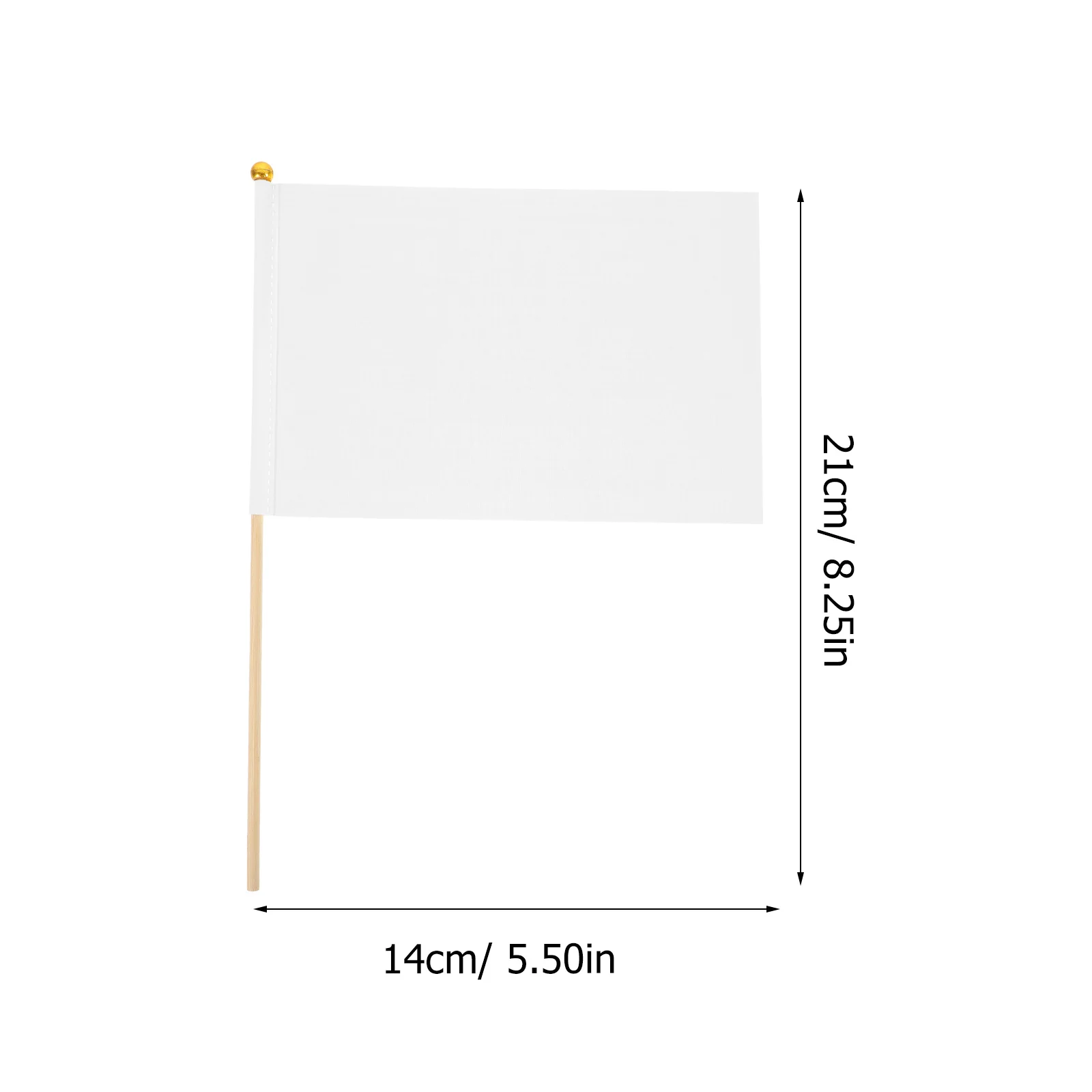 ธงผู้ตัดสิน 50 ชิ้น ธงขนาดเล็กแบบมือถือ ทำจากโพลีเอสเตอร์ ทนทานต่อการใช้งาน สำหรับการแข่งขันกีฬา ส่งสัญญาณ งานปาร์ตี้ ตกแต่ง งานผู้ตัดสิน
