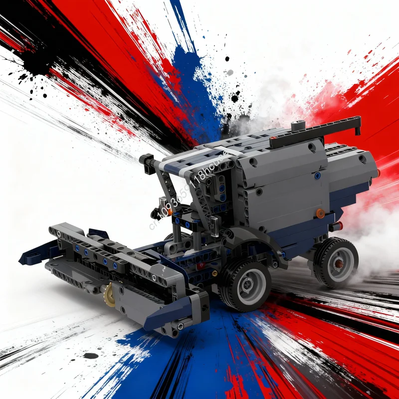 388pcs-moc-model-b-titan-harvester-technical-building-blocks-christmas-gifts-construction-toy-creative-education-idea-brick-kids