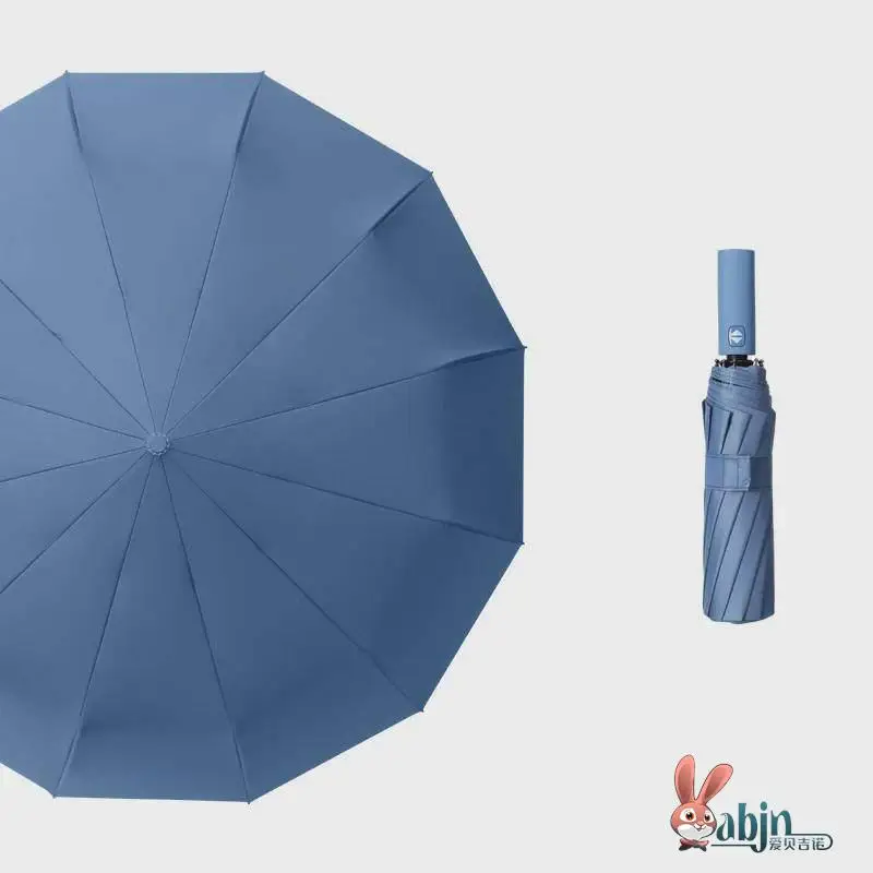 

Автоматический зонт, утолщенный, большого размера, усиленный, ветрозащитный, солнцезащитный, двусторонний, с открытием и закрытием одним нажатием, для дома и повседневного использования.