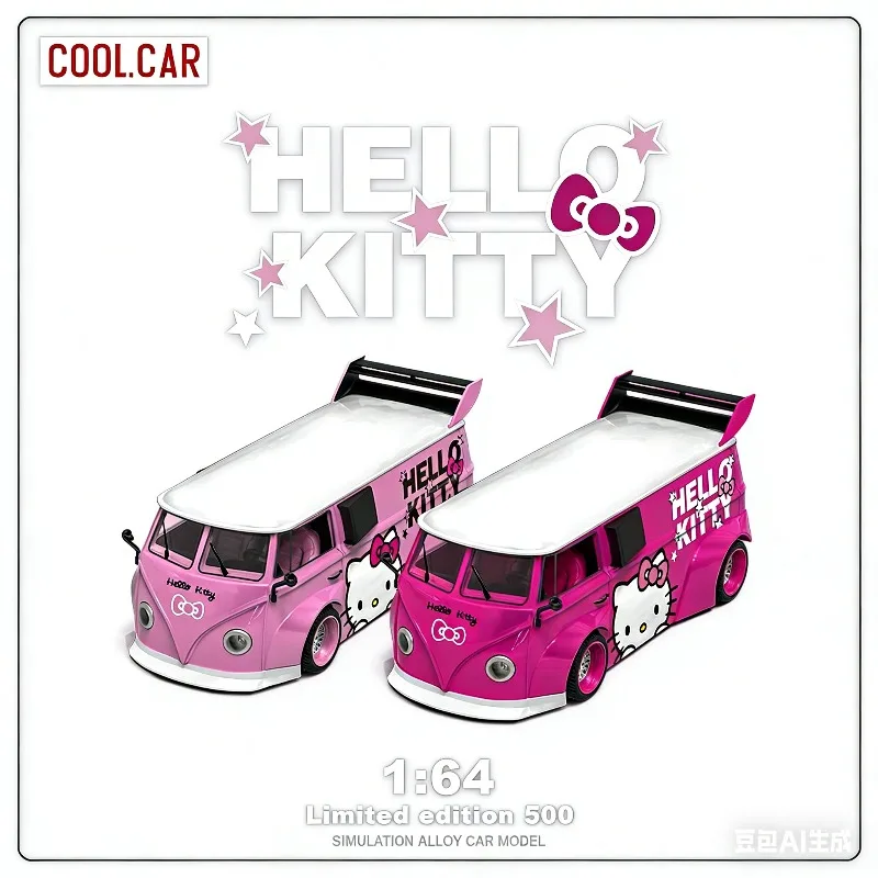 

CC 1:64 VW T1 Cast Iron Alloy Static Car Model, Boys' Holiday Gift Toy, Adult Collection Decoration Piece.