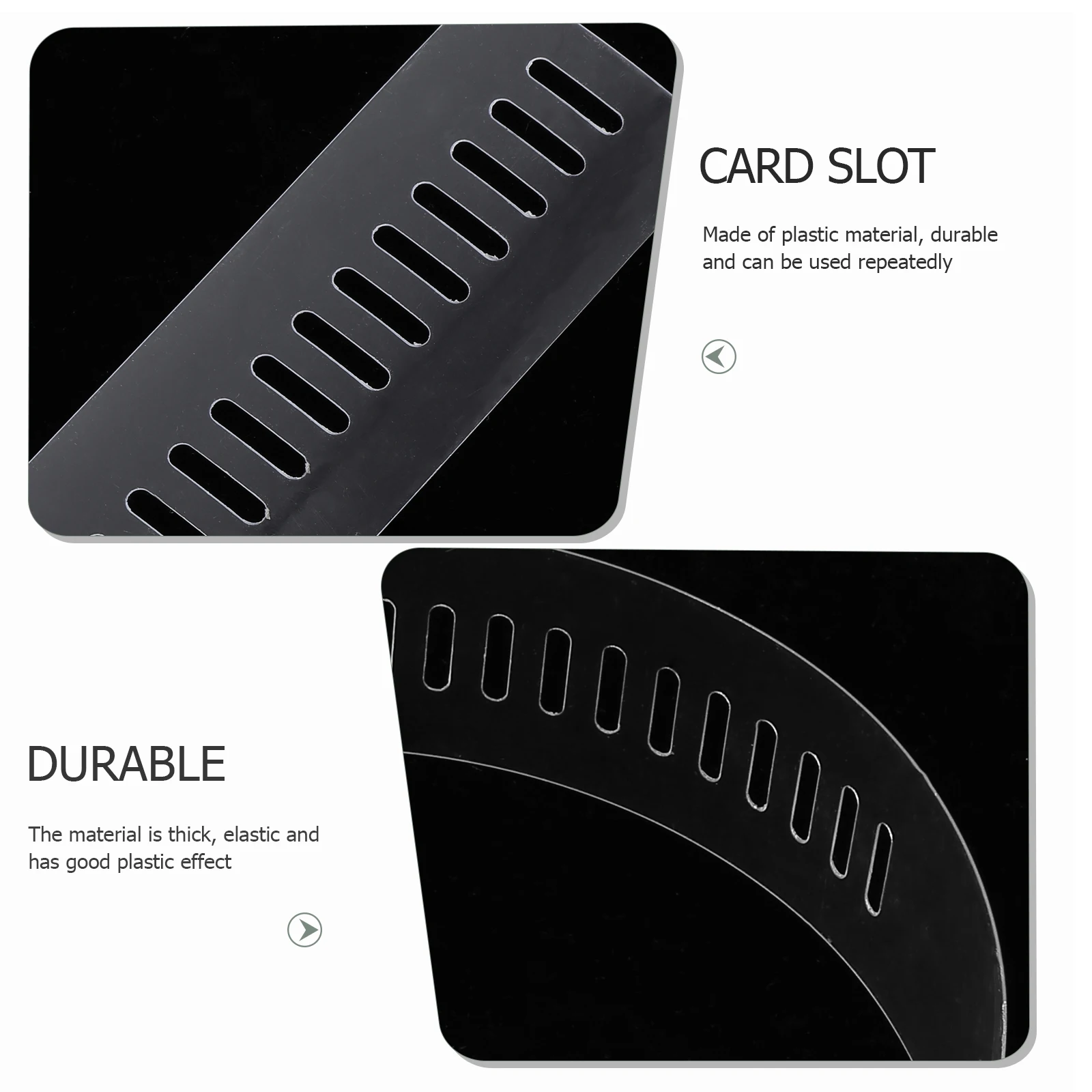 

200Pcs Transparent Collar Strips Plastic Shirt Accessories Fine Detail Fixing Supplies for Men Women Long Wearing Reliable